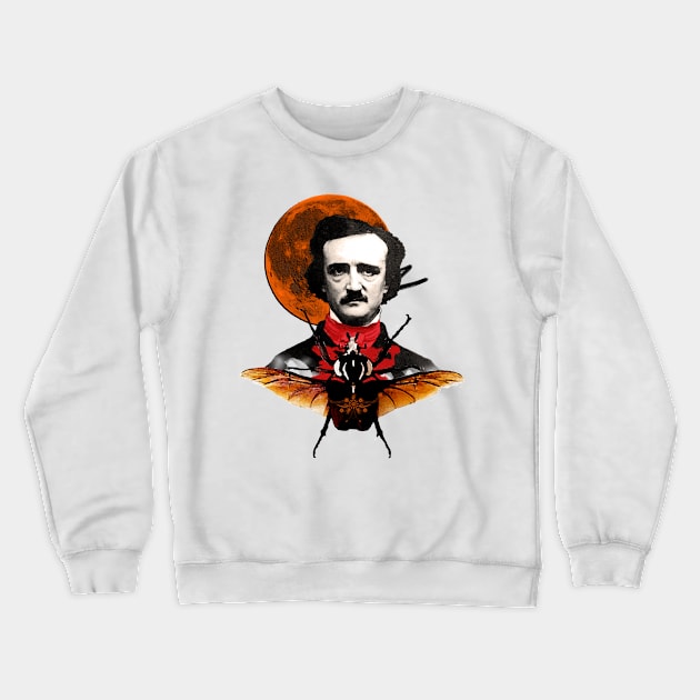 Edgar Poe Crewneck Sweatshirt by TatianaBS